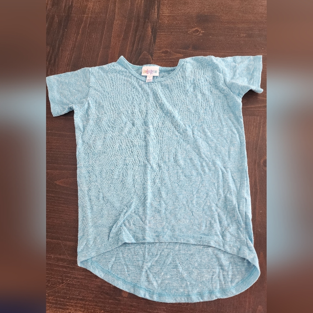 Lularoe blue shirt size 6